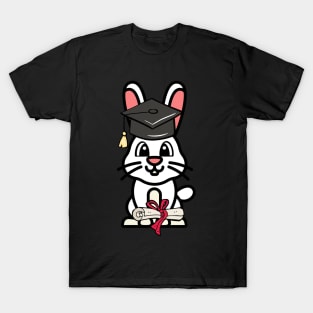 Cute bunny is a graduate T-Shirt